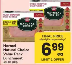 ACME Hormel Natural Choice Value Pack Lunchmeat offer