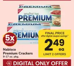 ACME Nabisco Premium Crackers offer