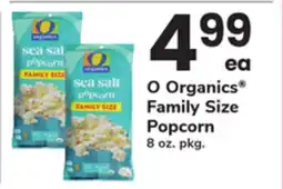ACME O Organics Family Size Popcorn offer