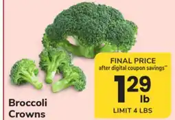 ACME Broccoli Crowns offer