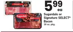 ACME Sugardale or Signature SELECT Bacon offer