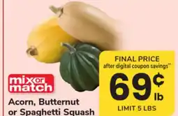 ACME Acorn, Butternut or Spaghetti Squash offer