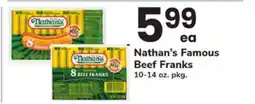 ACME Nathan's Famous Beef Franks offer