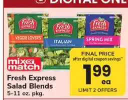 ACME Fresh Express Salad Blends offer