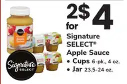 ACME Signature SELECT Apple Sauce offer