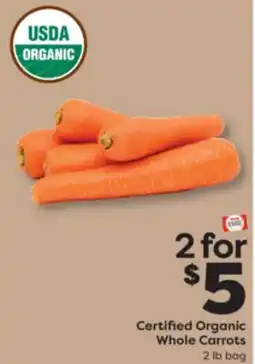 Weis Markets Certified Organic Whole Carrots offer