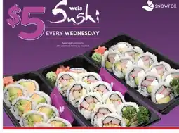 Weis Markets Weis Sushi offer