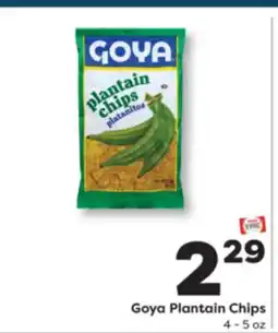 Weis Markets Goya Plantain Chips offer