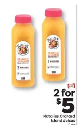 Weis Markets Natalies Orchard Island Juices offer