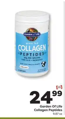 Weis Markets Garden Of Life Collagen Peptides offer