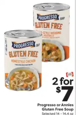Weis Markets Progresso or Annies Gluten Free Soup offer