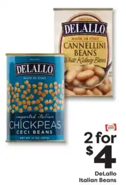 Weis Markets DeLallo Italian Beans offer