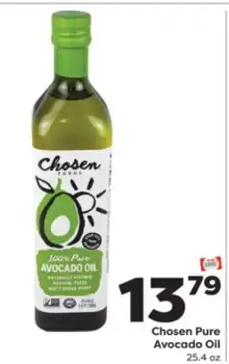 Weis Markets Chosen Pure Avocado Oil offer
