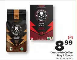 Weis Markets Deathwish Coffee Bag & Kcups offer