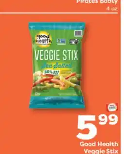 Weis Markets Good Health Veggie Stix offer