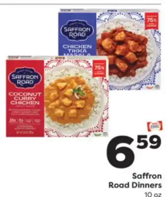 Weis Markets Saffron Road Dinners offer