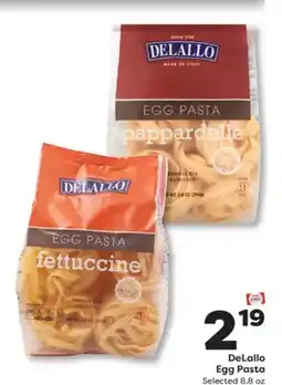Weis Markets DeLallo Egg Pasta offer