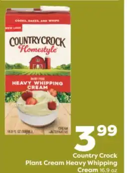 Weis Markets Country Crock Plant Cream Heavy Whipping Cream offer