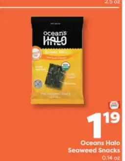 Weis Markets Oceans Halo Seaweed Snacks offer