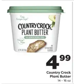 Weis Markets Country Crock Plant Butter offer