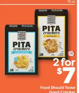 Weis Markets Food Should Taste Good Cracker offer