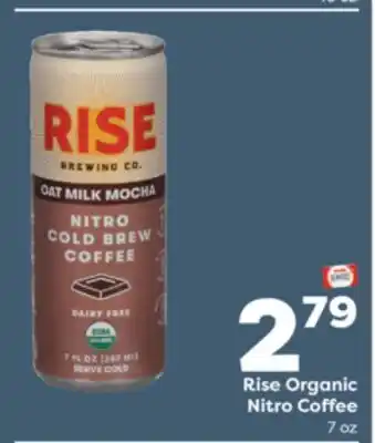 Weis Markets Rise Organic Nitro Coffee offer