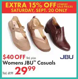 Boscov's Womens JBU Casuals offer