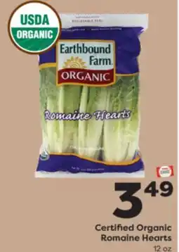 Weis Markets Certified Organic Romaine Hearts offer