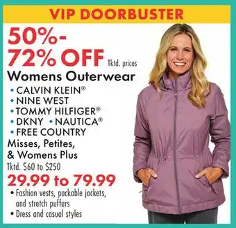 Boscov's Womens Outerwear offer