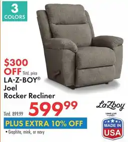 Boscov's La-Z-BOY Joel Rocker Recliner offer
