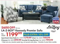 Boscov's LA-Z-BOY Kennedy Premier Sofa offer