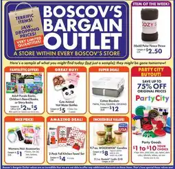 Boscov's BOSCOV'S BARGAIN OUTLET offer