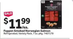 Stop&Shop Foppen Smoked Norwegian Salmon offer
