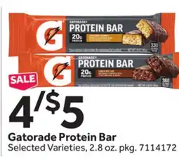 Stop&Shop Gatorade Protein Bar offer