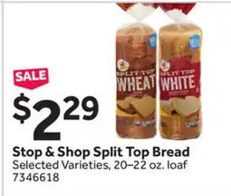 Stop&Shop Stop & Shop Split Top Bread offer