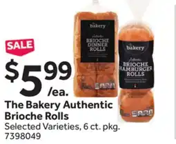 Stop&Shop The Bakery Authentic Brioche Rolls offer