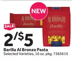 Stop&Shop Barilla Al Bronzo Pasta offer