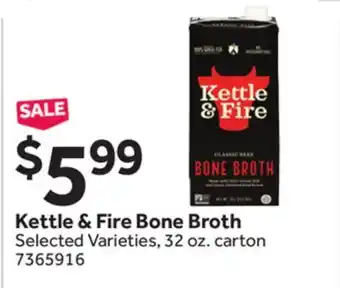 Stop&Shop Kettle & Fire Bone Broth offer