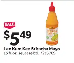 Stop&Shop Lee Kum Kee Sriracha Mayo offer
