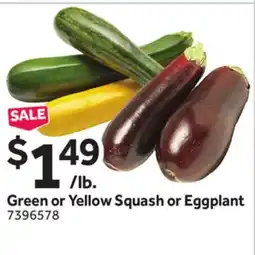 Stop&Shop Green or Yellow Squash or Eggplant offer