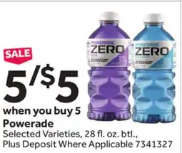 Stop&Shop Powerade offer