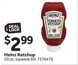 Stop&Shop Heinz Ketchup offer