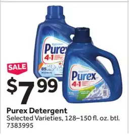 Stop&Shop Purex Detergent offer