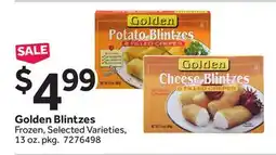 Stop&Shop Golden Blintzes offer