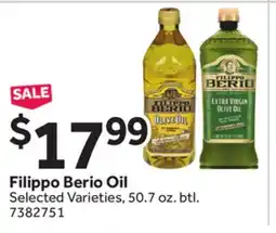 Stop&Shop Filippo Berio Oil offer