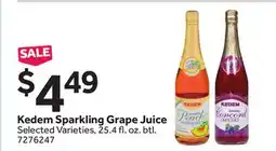 Stop&Shop Kedem Sparkling Grape Juice offer