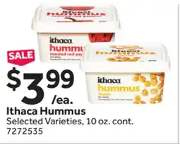 Stop&Shop Ithaca Hummus offer