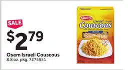 Stop&Shop Osem Israeli Couscous offer
