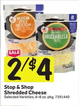Stop&Shop Stop & Shop Shredded Cheese offer