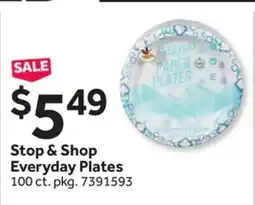 Stop&Shop Stop & Shop Everyday Plates offer